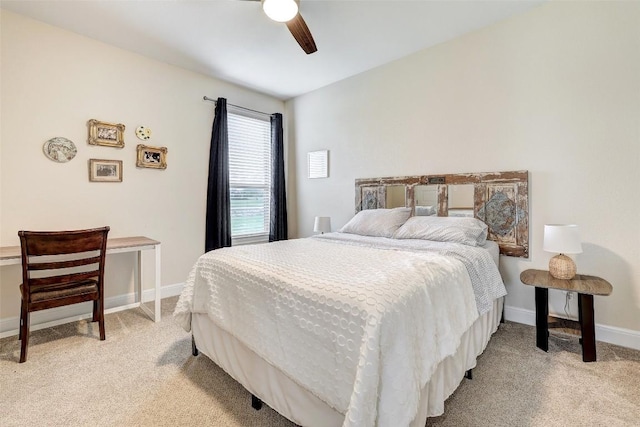 2560 Square Nail Cv, Leander, TX 78641 - bedroom featuring light colored carpet and ceiling fan