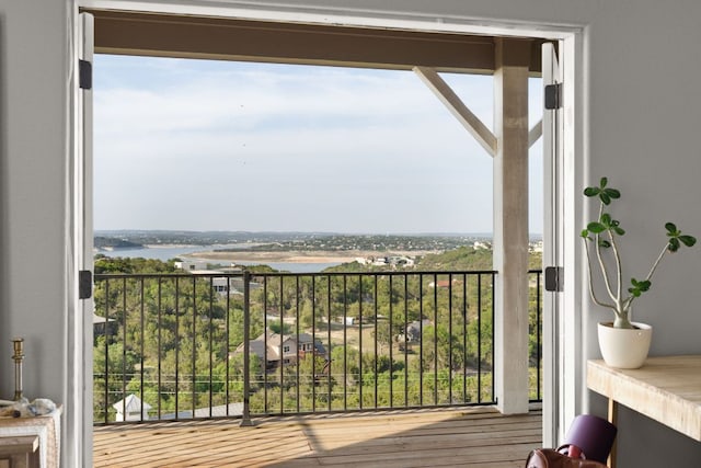 19206 Hornsby Ln, Spicewood, TX 78669 - balcony with a water view