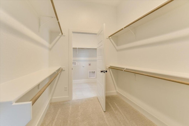 1404 S Brook Dr, Leander, TX 78641 - walk in closet with light colored carpet
