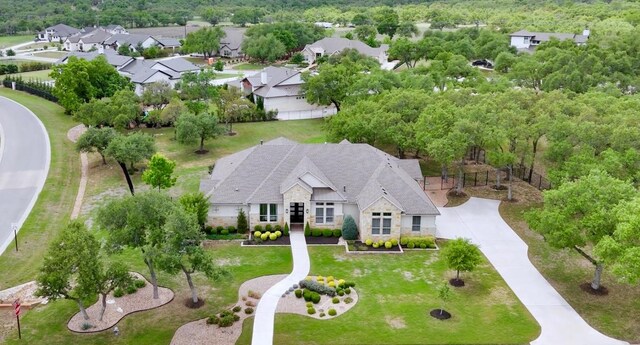 125 Reataway Dr, Dripping Springs, TX 78620 - aerial view of property and surrounding area