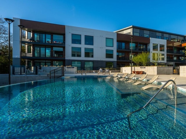 2209 S 1st St Unit 408, Austin, TX 78704 - community pool featuring a patio