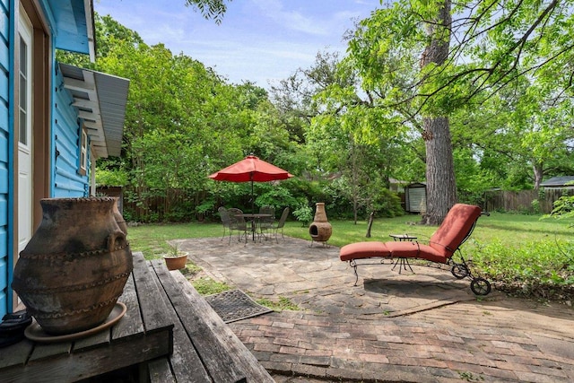 4701 Milburn Ln, Austin, TX 78702 - view of patio