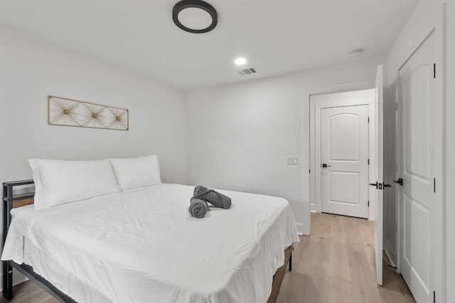 5800 Marilyn Dr, Austin, TX 78757 - bedroom with light wood-style floors