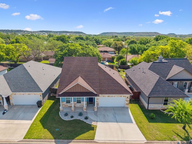 206 N Winston Dr, Fredericksburg, TX 78624 - bird's eye view