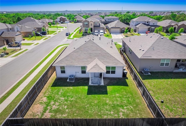 369 Empress Tree Dr, Leander, TX 78641 - aerial perspective of suburban area