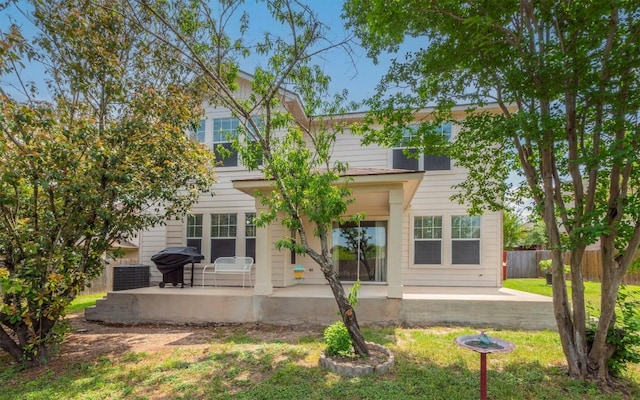 504 Dark Tree Ln, Round Rock, TX 78664 - back of house with a patio area
