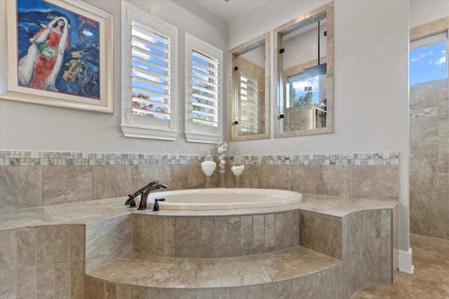 205 Bisset Ct, Austin, TX 78738 - bathroom with a bath