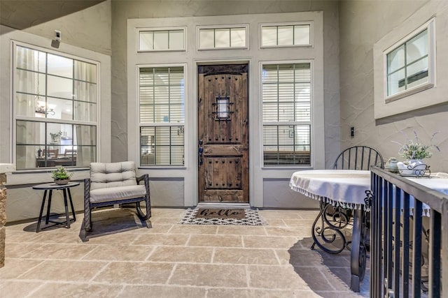 29047 Hobblebush, San Antonio, TX 78260 - entrance to property with stucco siding