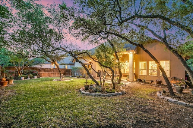 29047 Hobblebush, San Antonio, TX 78260 - view of back of house at dusk