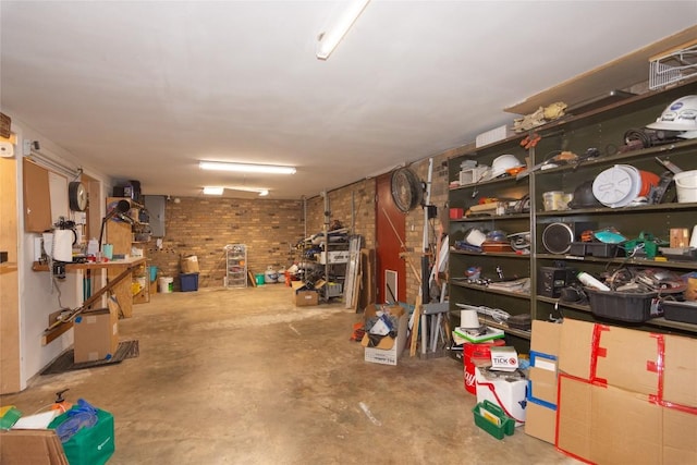 1212 Lake Terrace Dr, Elgin, TX 78621 - storage area with electric panel