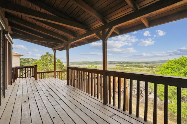 21009 Fawn Ridge Dr, Lago Vista, TX 78645 - view of deck