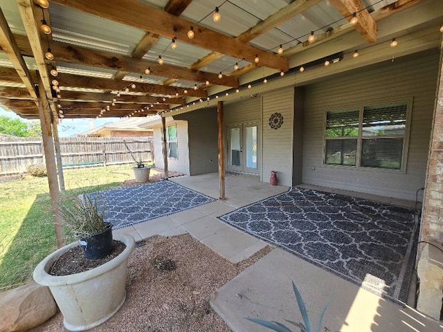 4125 Autumnwood Trl, San Angelo, TX 76904 - view of patio