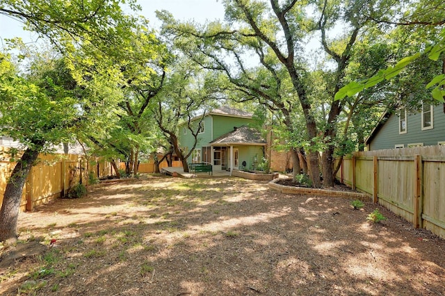 3614 Serena Woods Ct, Austin, TX 78759 - view of yard featuring a fenced backyard and a patio