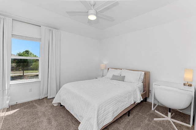 12207 Coronilla Bnd, Austin, TX 78748 - carpeted bedroom featuring baseboards and a ceiling fan