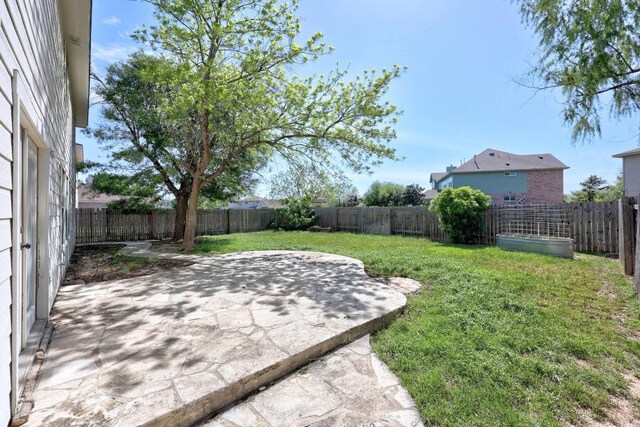 1444 Newbury St, Georgetown, TX 78626 - view of yard featuring a patio area