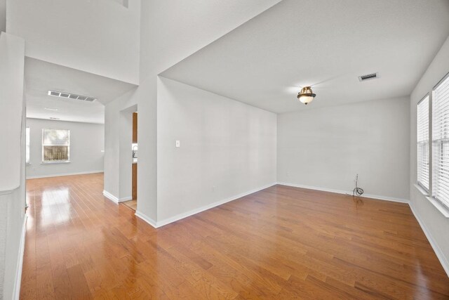 1444 Newbury St, Georgetown, TX 78626 - unfurnished room featuring wood finished floors and baseboards