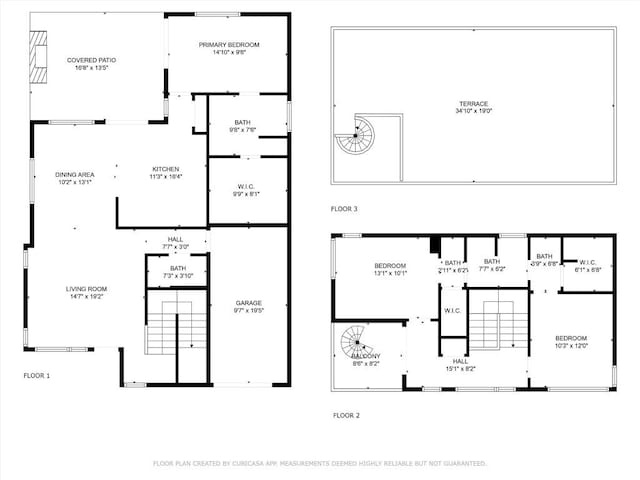 6002 Ponca St Unit 1, Austin, TX 78741 - view of home floor plan