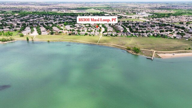18301 Masi Loop, Pflugerville, TX 78660 - aerial view of a nearby body of water