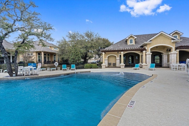 109 Perpetuation Dr, Austin, TX 78734 - community pool with a patio