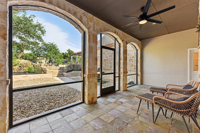 203 Saddle Blanket Dr, Dripping Springs, TX 78620 - view of sunroom / solarium