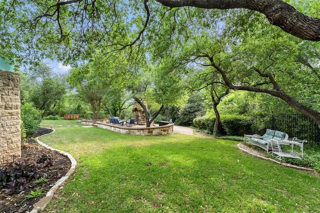 4616 High Gate Dr, Austin, TX 78730 - view of yard