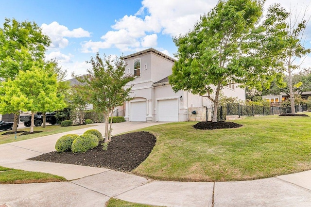 2601 Montebelluna Pl, Leander, TX 78641 - view of property exterior with an attached garage, driveway, and stucco siding