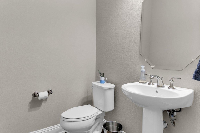 2601 Montebelluna Pl, Leander, TX 78641 - half bath featuring toilet and a sink