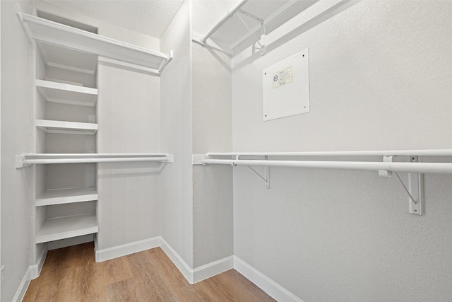 1006 Mesquite Hollow Pl, Round Rock, TX 78665 - spacious closet with wood finished floors
