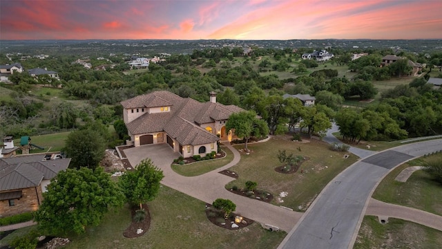 bird's eye view