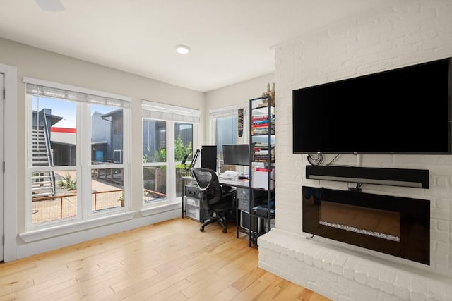 909 Reinli St Unit 104, Austin, TX 78751 - office space with wood finished floors