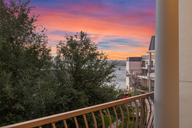 2918 N 620th Rd Unit O282, Austin, TX 78734 - balcony featuring a water view