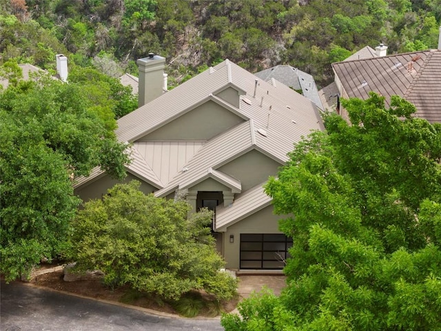 7115 Las Ventanas Dr, Austin, TX 78731 - view from above of property