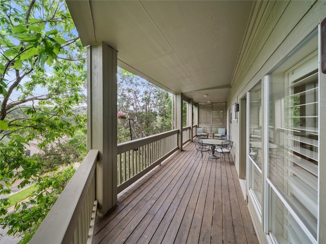 7115 Las Ventanas Dr, Austin, TX 78731 - view of wooden deck