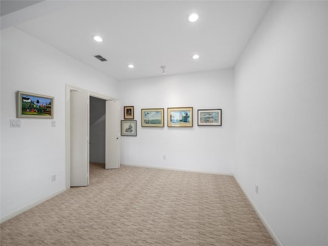 7115 Las Ventanas Dr, Austin, TX 78731 - empty room featuring recessed lighting and light carpet