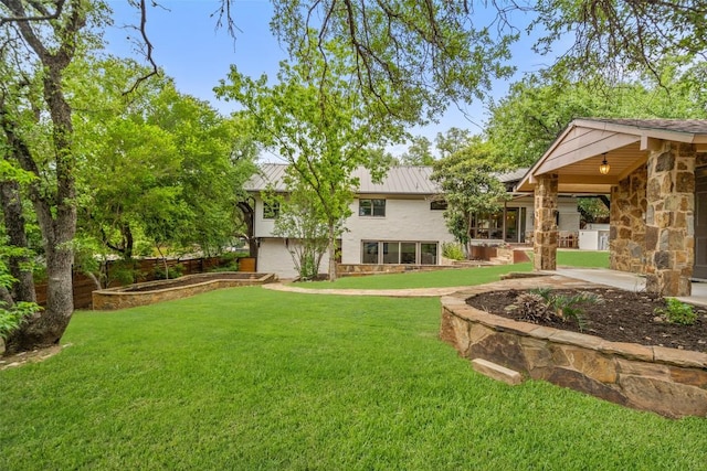 4828 Timberline Dr, Austin, TX 78746 - view of green lawn