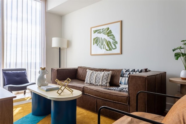 view of living area