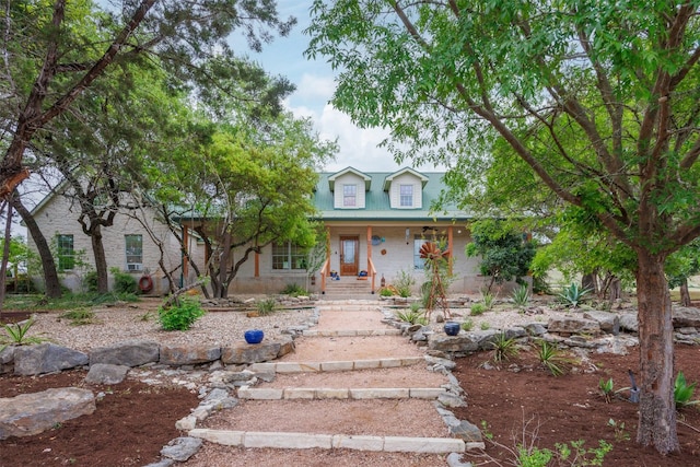12099 Bonham Ranch Rd, Dripping Springs, TX 78620 - view of front of house with a porch