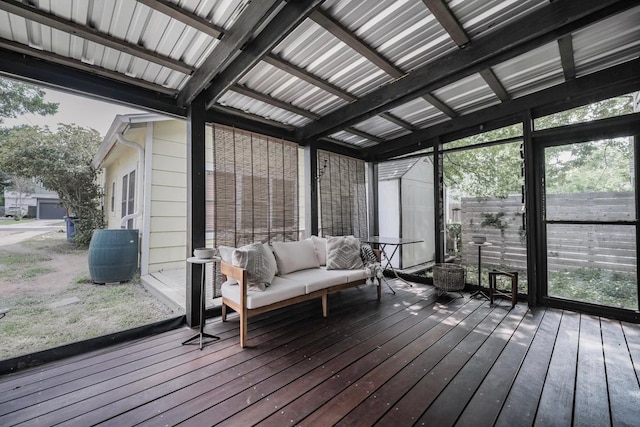 2928 E 13th St Unit B, Austin, TX 78702 - sunroom / solarium featuring outdoor lounge area and a wealth of natural light