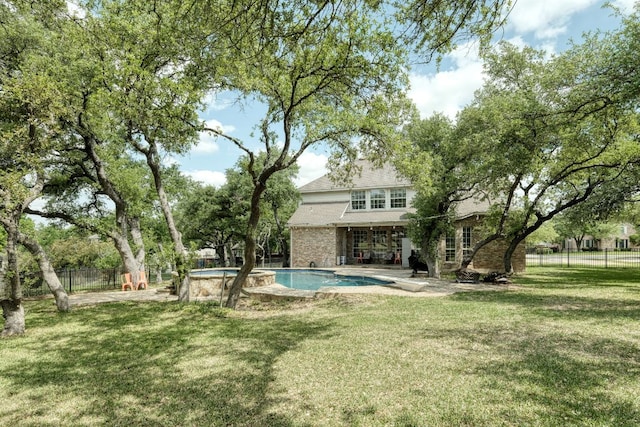 3803 Bobby Jones Way, Round Rock, TX 78664 - rear view of house