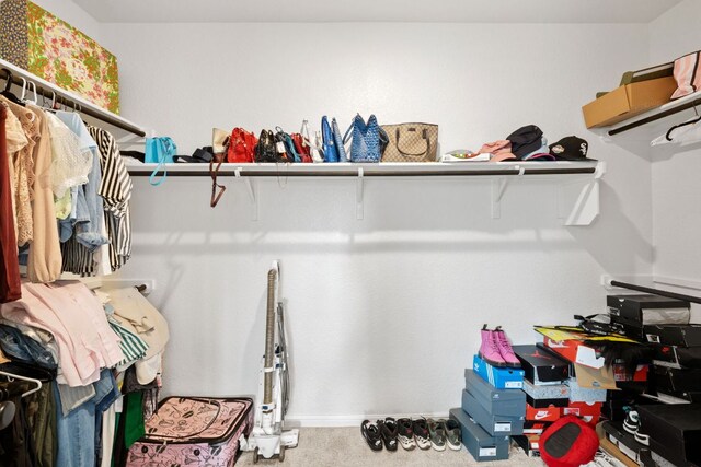 17717 Zinfandel Dr, Pflugerville, TX 78660 - spacious closet featuring carpet