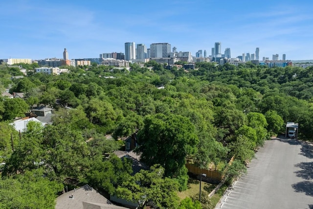 2844 Shoal Crest Ave, Austin, TX 78705 - drone / aerial view featuring a city view
