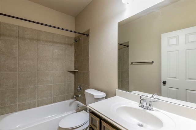 308 Angus Dr, Cedar Park, TX 78613 - full bathroom with  shower combination, toilet, and vanity