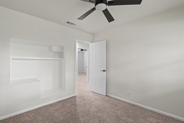 2901 Gabriel View Dr, Georgetown, TX 78628 - unfurnished bedroom with carpet floors and a ceiling fan