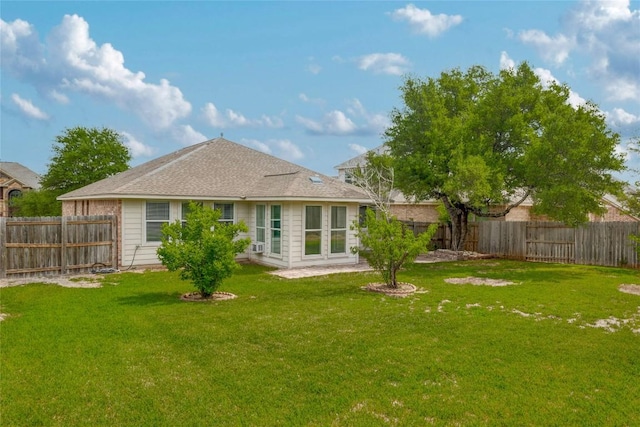 1317 Rimstone Dr, Cedar Park, TX 78613 - rear view of house with a fenced backyard and a patio