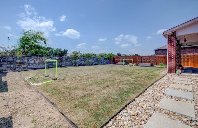 1117 Arbor Acres Loop, Leander, TX 78641 - view of fenced backyard