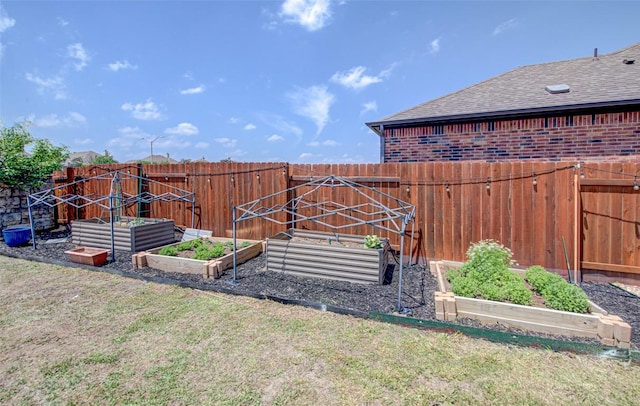 1117 Arbor Acres Loop, Leander, TX 78641 - view of yard featuring a garden