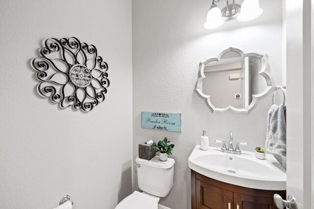 218 Sunrise Ridge Loop, Lakeway, TX 78738 - half bathroom with toilet and vanity