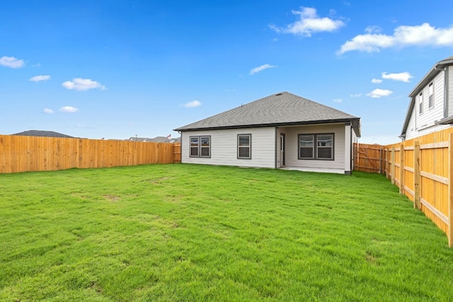 208 Lazy Lizzy Rd, Jarrell, TX 76537 - rear view of property featuring a fenced backyard