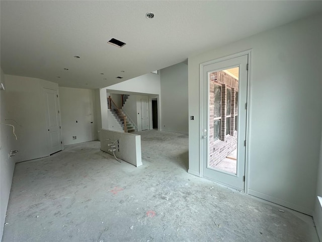 22120 Cross Timber Bnd, Lago Vista, TX 78645 - spare room featuring stairway