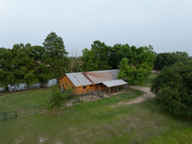 bird's eye view